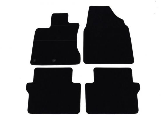 interior textile mats compatible for Nissan Qashqai, 2006>2013