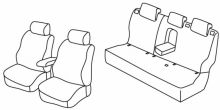 seat covers for Nissan Qashqai, 2013>2021 - 5 door