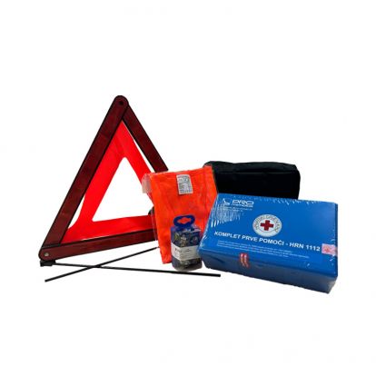 Obligatory set H7/H1 - orange safety vest