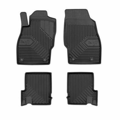 3D mats for interior compatible for Opel Adam, 2012>2019