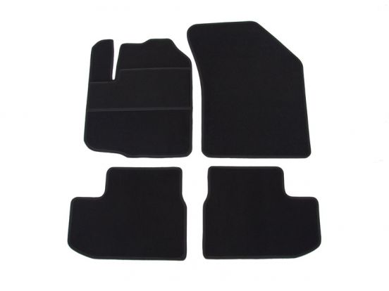 interior textile mats compatible for Opel Agila B, 2007>2014