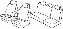 seat covers for Opel Astra J, 2009>2015 - Sport Tourer - 5 door