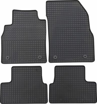 rubber mat compatible for Opel Astra J, 2009>2016