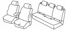 presvlake za sjedala za Opel Astra K, 2015>2021 - 5 vrata