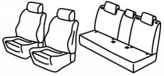 seat covers compatible for Opel Astra L, 2022> - 5 door