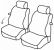 presvlake za sjedala odgovaraju za Opel Combo, 2001>2011 - 1+1-1