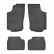 rubber mat compatible for Opel Corsa C, 2000>2006-1