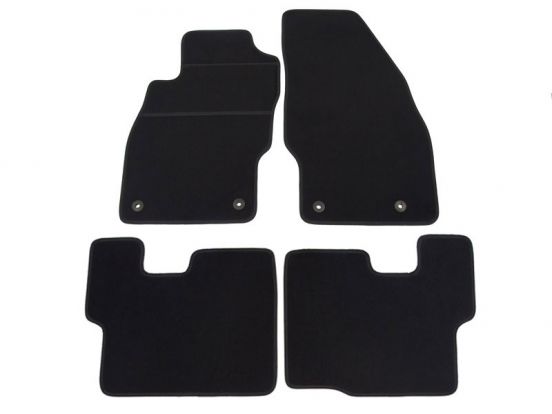 interior textile mats compatible for Opel Corsa E, 2014>2019