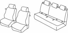 seat covers for Opel Corsa E, 2015>2019 - 3 door
