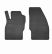 rubber mat compatible for Opel Corsa E Van, 2014>2019 - 1st row-1