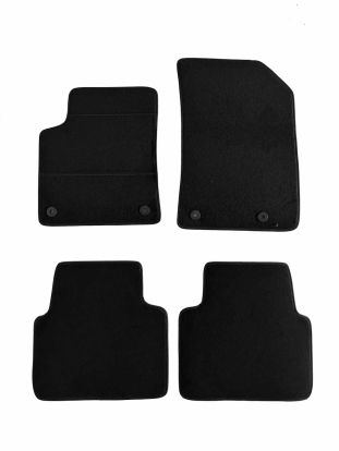 interior textile mats compatible for Opel Crossland X, 2017>