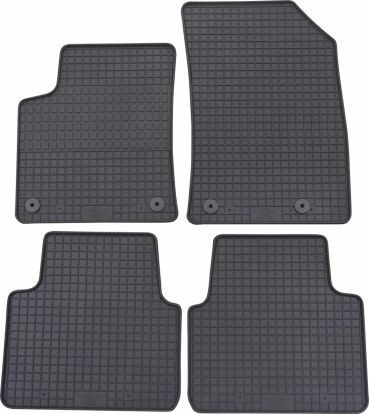 rubber mat compatible for Opel Crossland X from 06/2017-2024