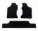 interior textile mats compatible for Opel Frontera B, 1998>2003, 2 rows, short/3door-1