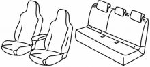 seat covers for Opel Frontera, 2024> - Hybrid - 5 door