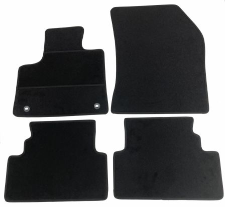 interior textile mats compatible for Opel Grandland X, 2017>