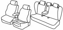 presvlake za sjedala za Opel Insignia A, 2013>2017 - 4 vrata