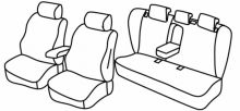 presvlake za sjedala za Opel Insignia A, 2013>2017 - Grand Sport, facelift - 4 vrata