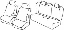 presvlake za sjedala za Opel Insignia B, 2017> - Sports Tourer - 5 vrata