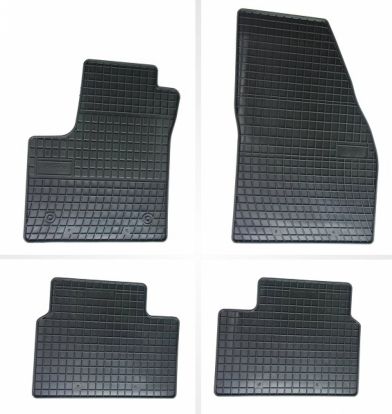 rubber mat compatible for Opel Meriva B, 2010>2017
