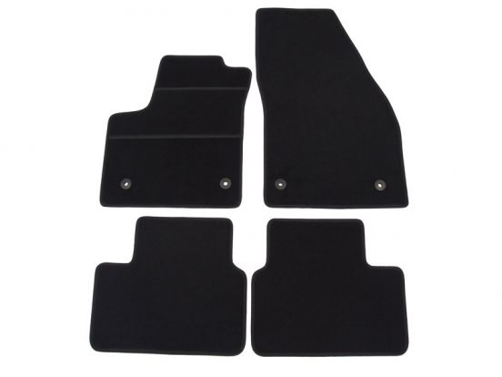 interior textile mats compatible for Opel Meriva B, 2014>2017