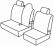 seat covers compatible for Renault Master/ Opel Movano, 2010>2014, 2014> - 2 door-1