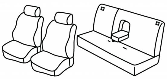 seat covers compatible for Opel Omega, 1994>1999
