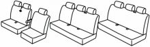 seat covers for Opel Vivaro, 2011>2014