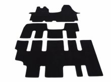 interior textile mats for Opel Vivaro, 2014>2019, 3 rows