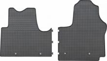 rubber mat for Opel Vivaro from 09/2014-08/2019 / Vivaro Kombi from 02/2015- 08/2019 3-seat front 2-piece - ON SALE UNTIL STOCK LASTS