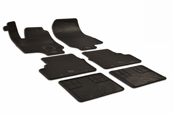 rubber mat compatible for Opel Zafira A, 1999>2005 - 3 rows - ON SALE UNTIL STOCK LASTS