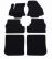 interior textile mats compatible for Opel Zafira A, 1999>2005, 3 rows-1