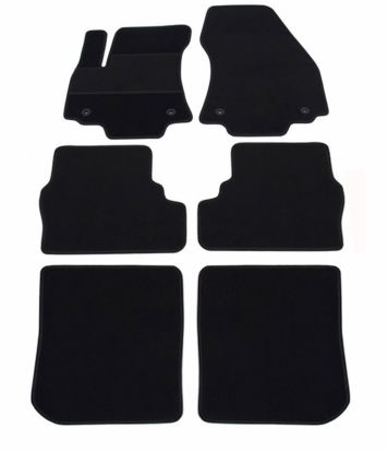 interior textile mats compatible for Opel Zafira A, 1999>2005, 3 rows
