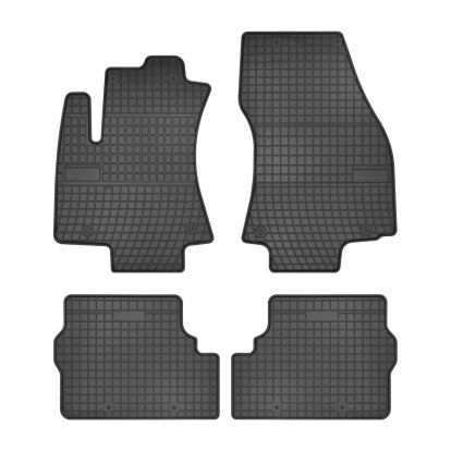 rubber mat compatible for Opel Zafira A, 1999>2005