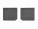 rubber mat compatible for Opel Zafira A, 1999>2005 / Zafira B, 2005>2014 - 3rd row-1