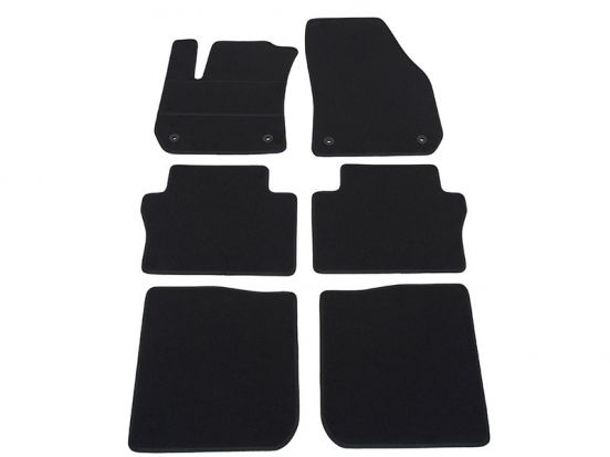 interior textile mats compatible for Opel Zafira B, 2005>2014, 3 rows
