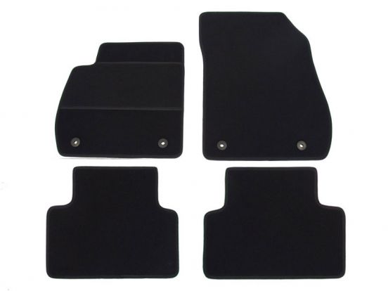 interior textile mats compatible for Opel Zafira C Tourer, 2011>2019, 2 rows