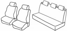 presvlake za sjedala za Peugeot 206 / 206 Plus, 2003>, 2009>