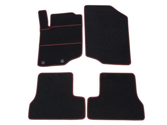 tekstilni tepih za unutrašnjost odgovara za Peugeot 207 CC, 2007>2015