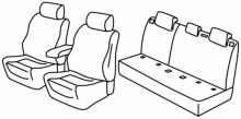 presvlake za sjedala za Peugeot 208 / 2008 / e-208, 2020> - GT line - 5 vrata