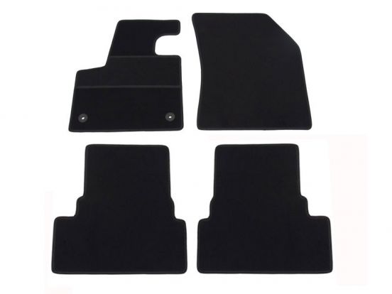 interior textile mats compatible for Peugeot 3008, 2016>2023
