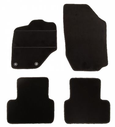 interior textile mats compatible for Peugeot 3008 Hybrid, 2024>