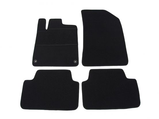 interior textile mats compatible for Peugeot 407, 2004>2010