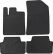 rubber mat compatible for Peugeot 407 from 04/2004-02/2011 / 407 Coupe from 01/2006- 02/2011 - ON SALE UNTIL STOCK LASTS-1