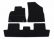tekstilni tepih za unutrašnjost odgovara za Peugeot 5008, 2010>2017, 2 reda-1