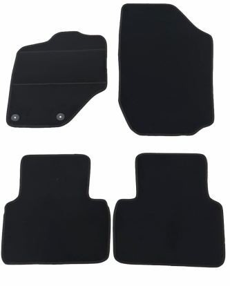 interior textile mats compatible for Peugeot 5008, 2024>, 2 rows