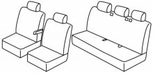 presvlake za sjedala za Peugeot Expert, 2016> - 5 vrata