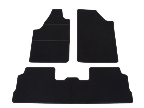 tekstilni tepih za unutrašnjost odgovara za Peugeot Partner, 1999>2005, 2 reda