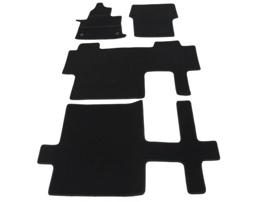tekstilni tepih za unutrašnjost odgovara za Peugeot Traveller, 2016>, 3 reda