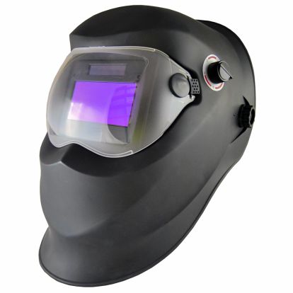 WELDING MASK WITH MANUAL REGULATOR