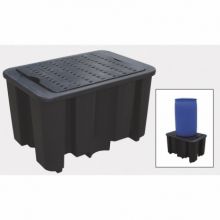 DRUMBANK SPILL PALLET- 1 VERTICAL DRUM